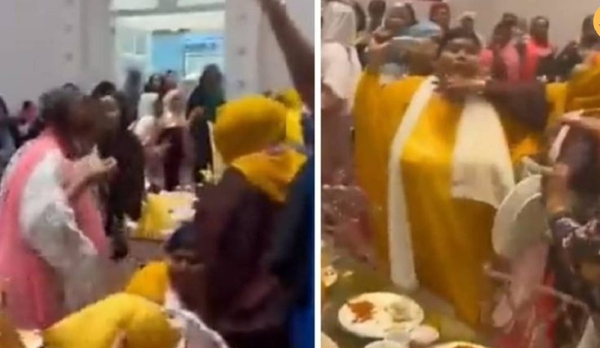 درگیری شدید زنان در یک مراسم جشن عروسی! درگیری شدید زنان در یک مراسم جشن عروسی!