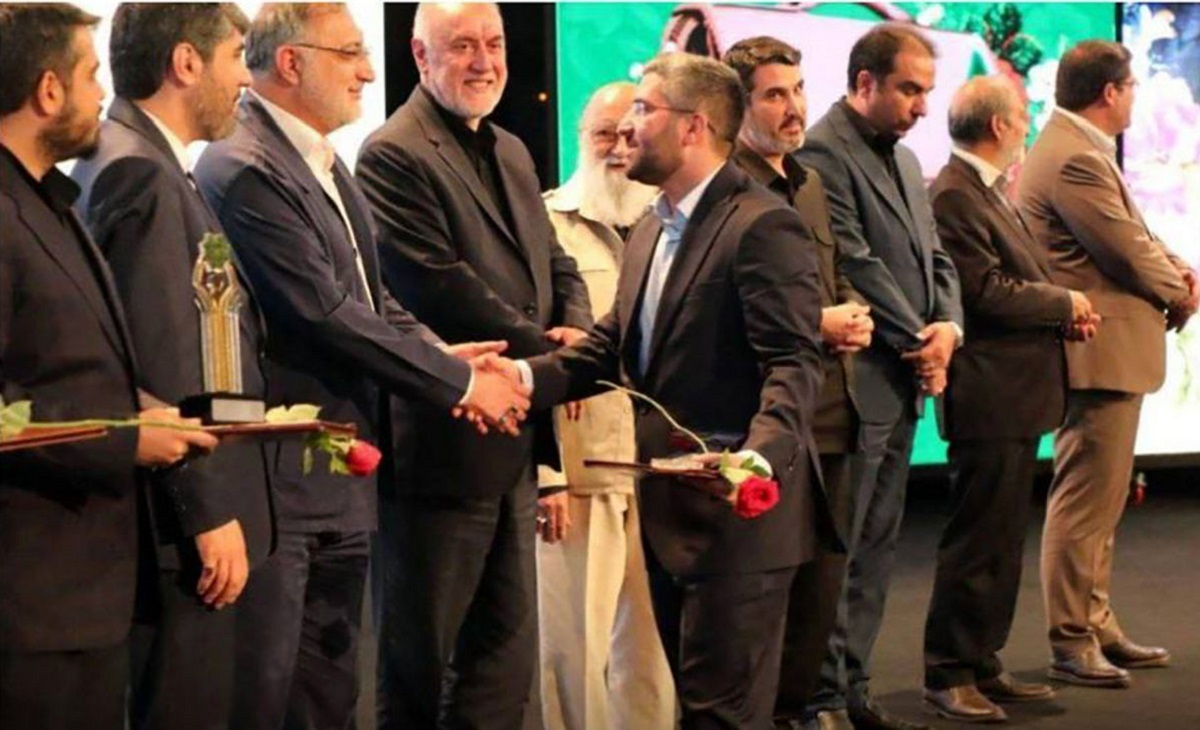 آقازاده وزیر کار، شهردار نمونه تهران شد