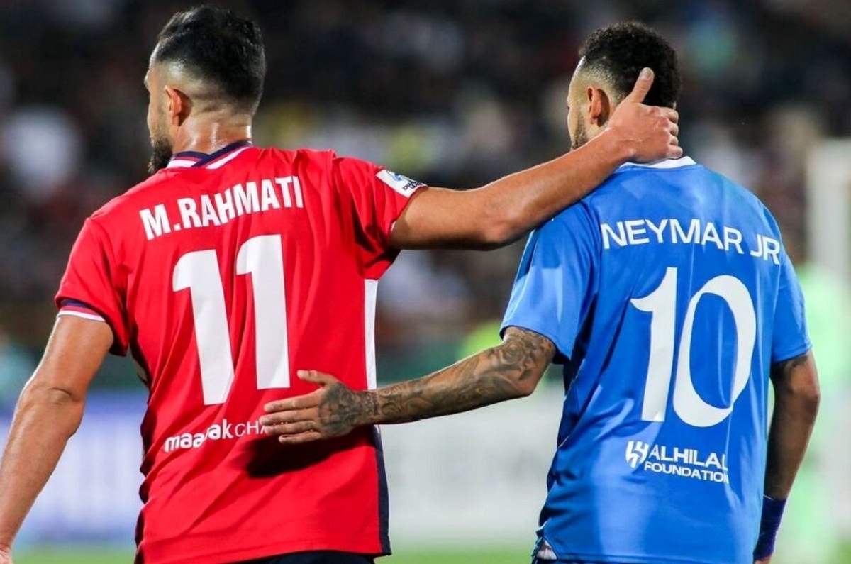 تکل بازیکن نساجی، نیمار را مصدوم کرد!