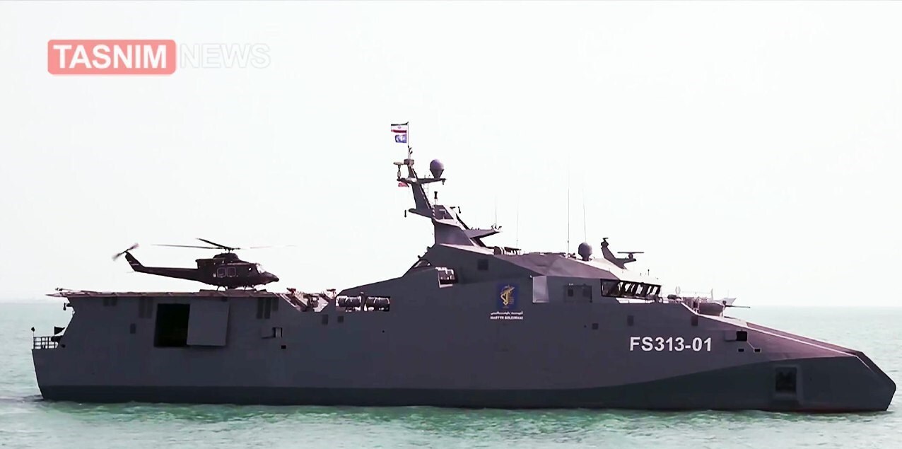 مشخصات فنی ناو جنگی شهید سلیمانی