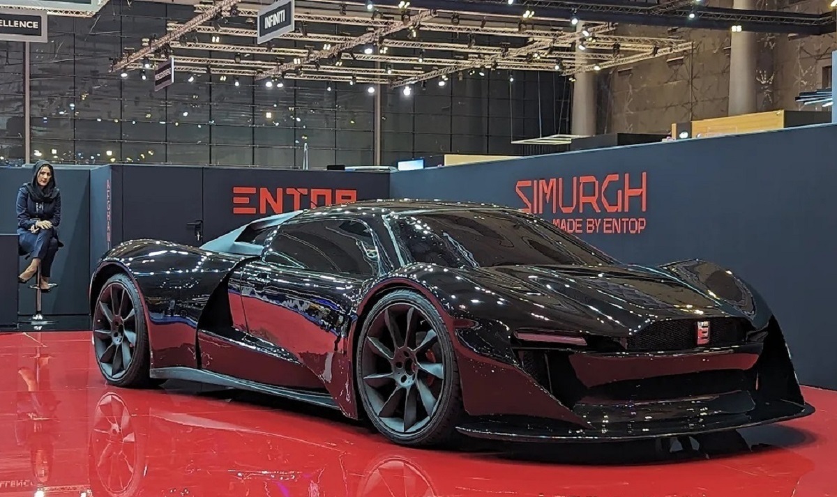 نمایش خودروی سوپراسپرت افغانستان در نمایشگاه دوحه