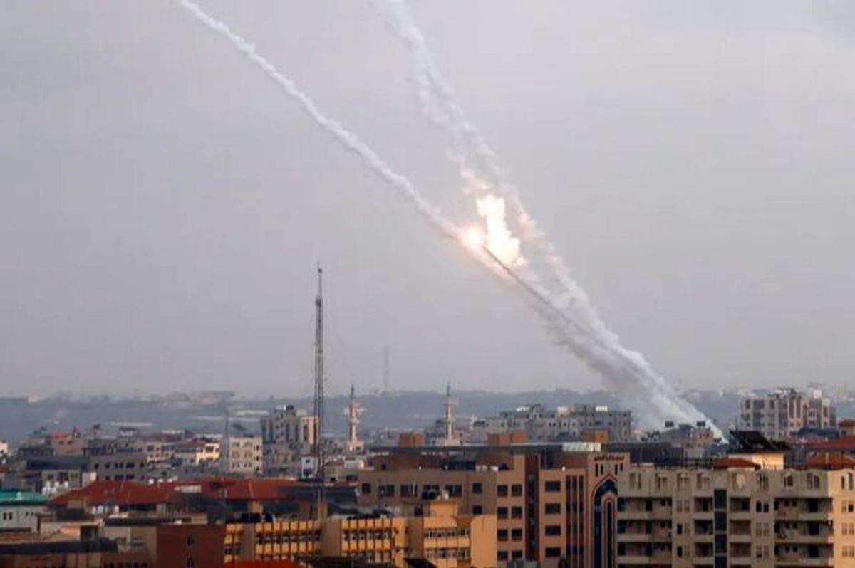 ویدئویی از حملات هوایی اسرائیل به نوار غزه