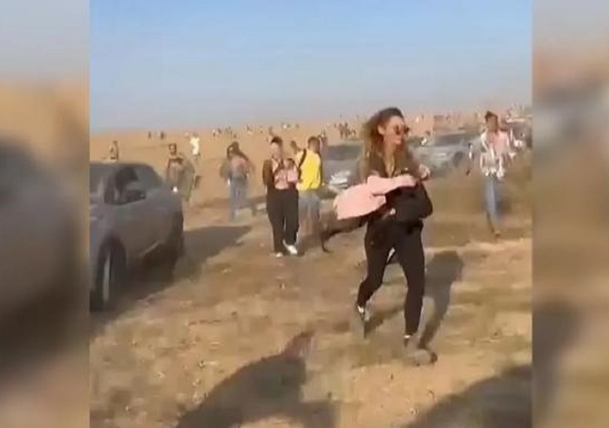 محل برگزاری جشنواره موسیقی پس از حمله حماس