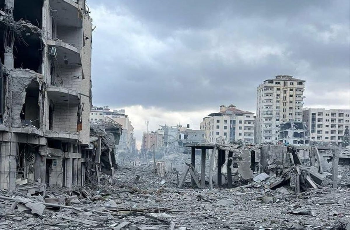 ویدئویی باورنکردنی از وضعیت شهر غزه