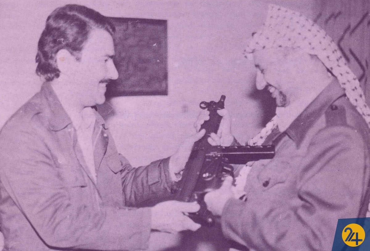 یاسر عرفات و مسعود رجوی