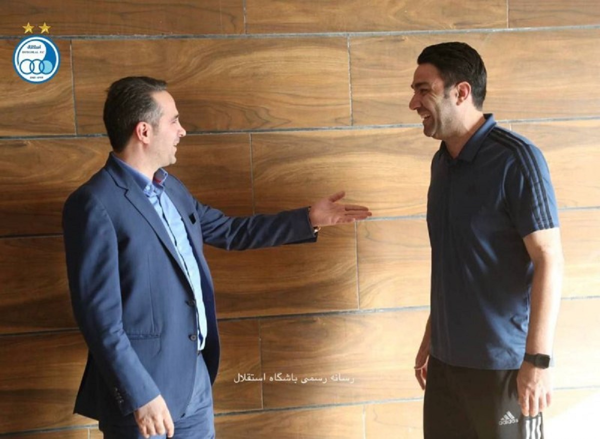 شوخی جالب با آشتی‌کنان خطیر و نکونام توسط محمود کریمی!