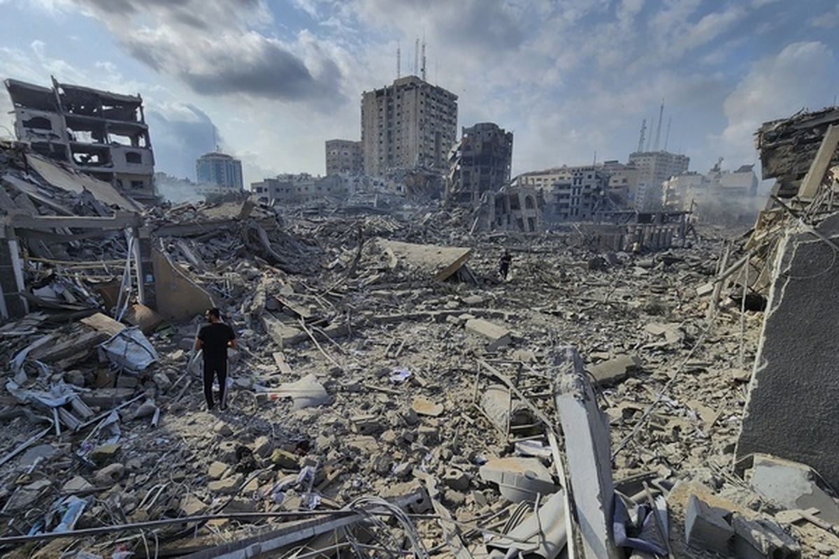 ویدئویی تکان‌دهنده از وضعیت خیابان‌های غزه