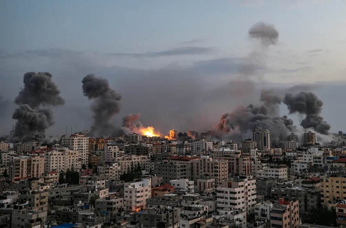 ویدئویی هولناک از بمباران امروز غزه توسط اسرائیل