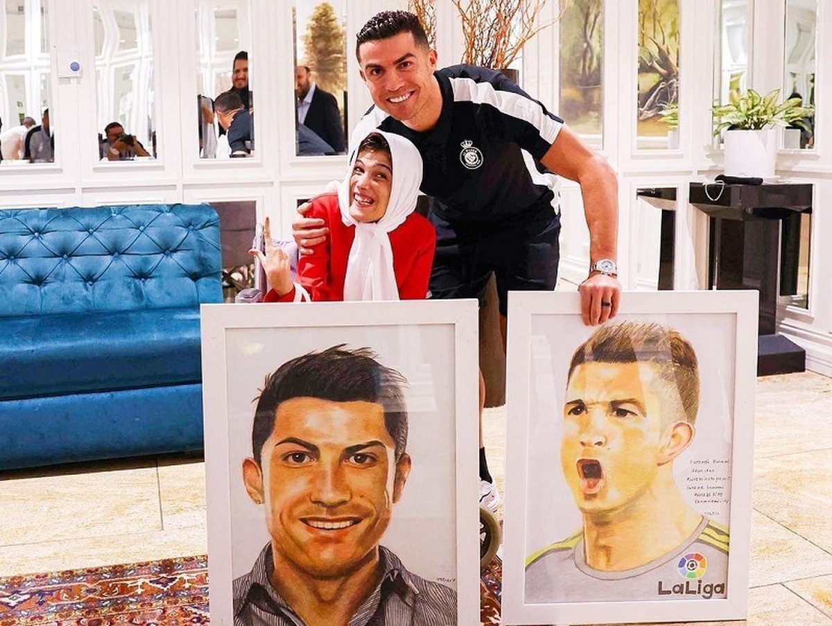 فاطمه حمامی به حواشی بغل شدن توسط رونالدو واکنش نشان داد