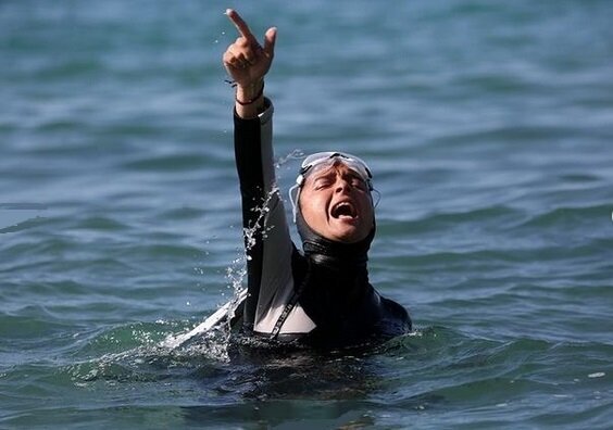 الهام اصغری شناگر زن کیست؟