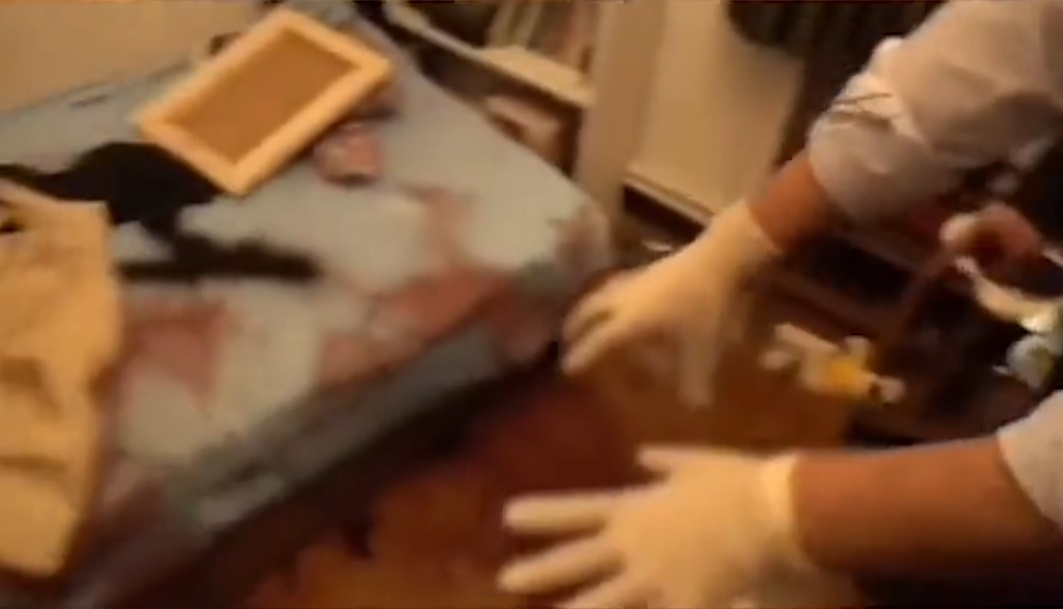 اتاق خواب خانه داریوش مهرجویی