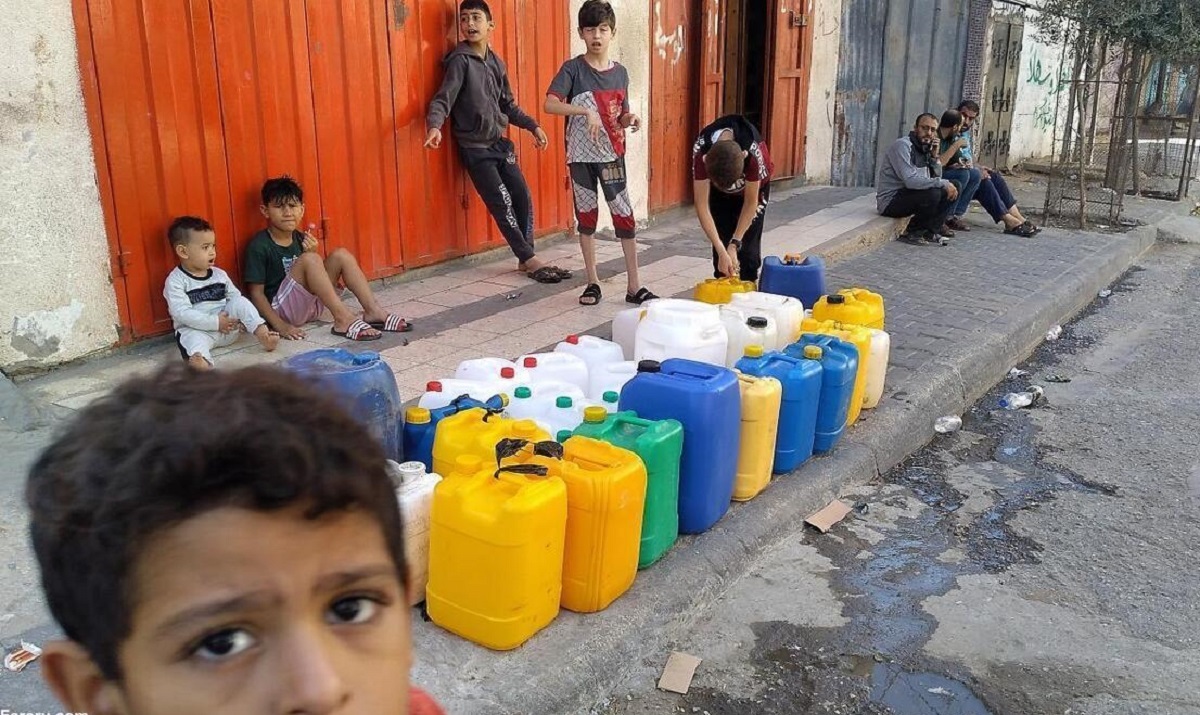 سازمان جهانی بهداشت: آب غزه رو به اتمام است