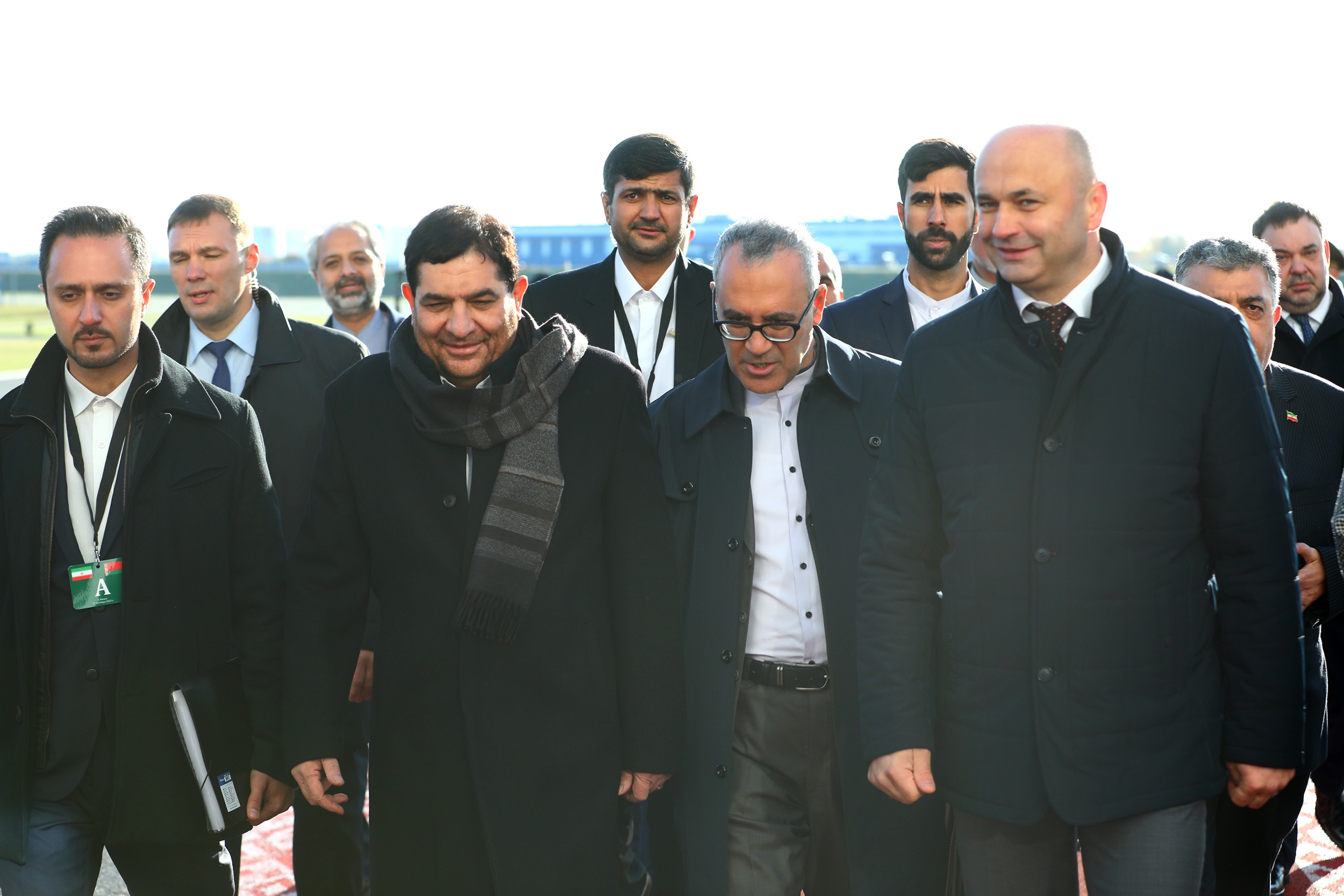 معاون اول رئیس جمهور وارد بلاروس شد معاون اول رئیس جمهور وارد بلاروس شد