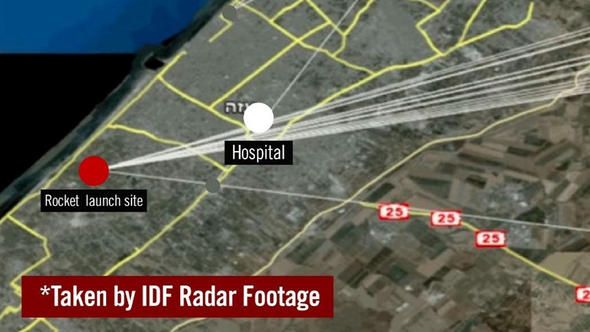 حمله اسرائیل به بیمارستان غزه