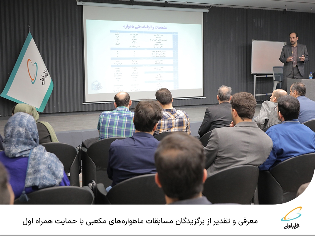 معرفی و تقدیر از برگزیدگان مسابقات ماهوارههای مکعبی با حمایت همراه اول معرفی و تقدیر از برگزیدگان مسابقات ماهوارههای مکعبی با حمایت همراه اول