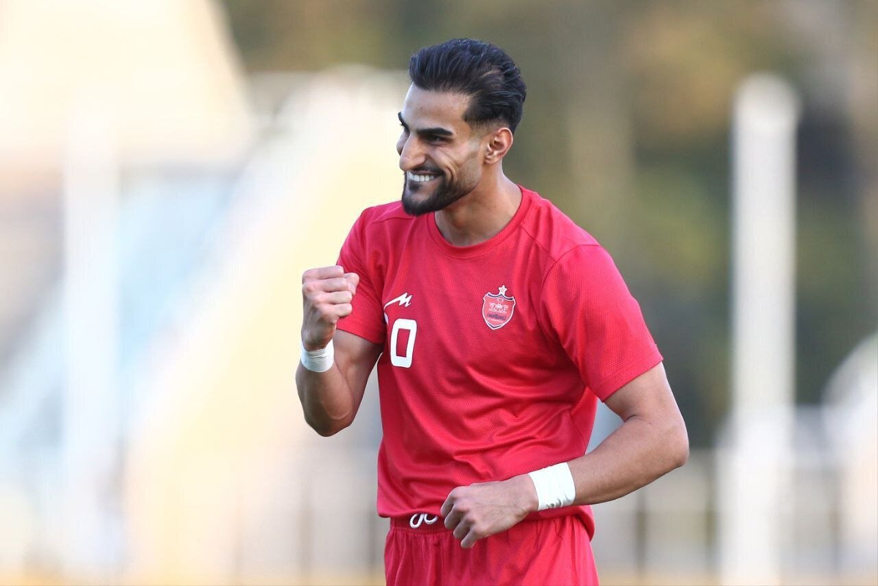 پست هیجانی شهاب زاهدی بعد از هت‌تریک