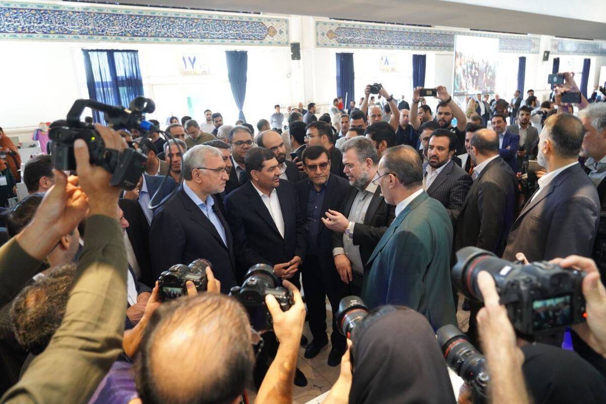 بازدید معاون اول رئیس‌جمهور از هشتمین نمایشگاه بین‌المللی دارو و صنایع وابسته