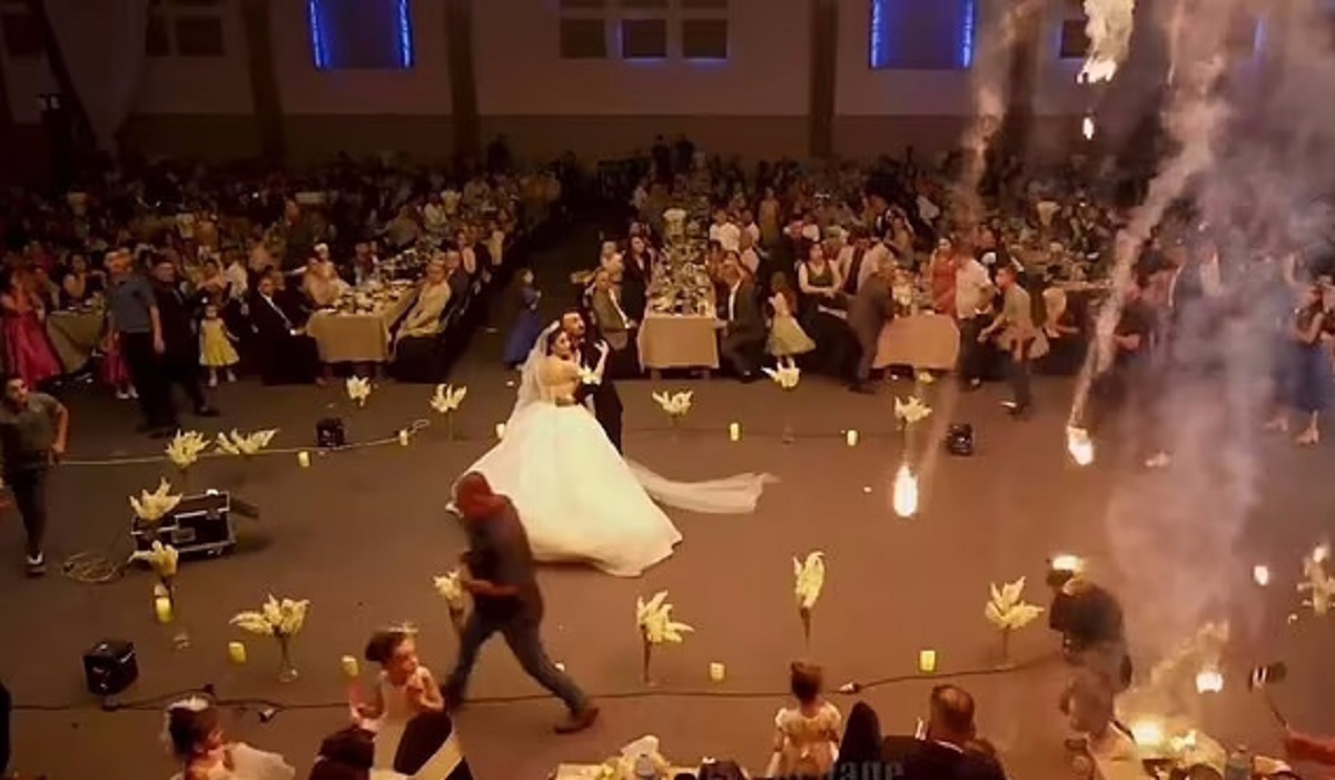 ویدئویی جدید و هولناک از آتش سوزی مراسم عروسی در عراق