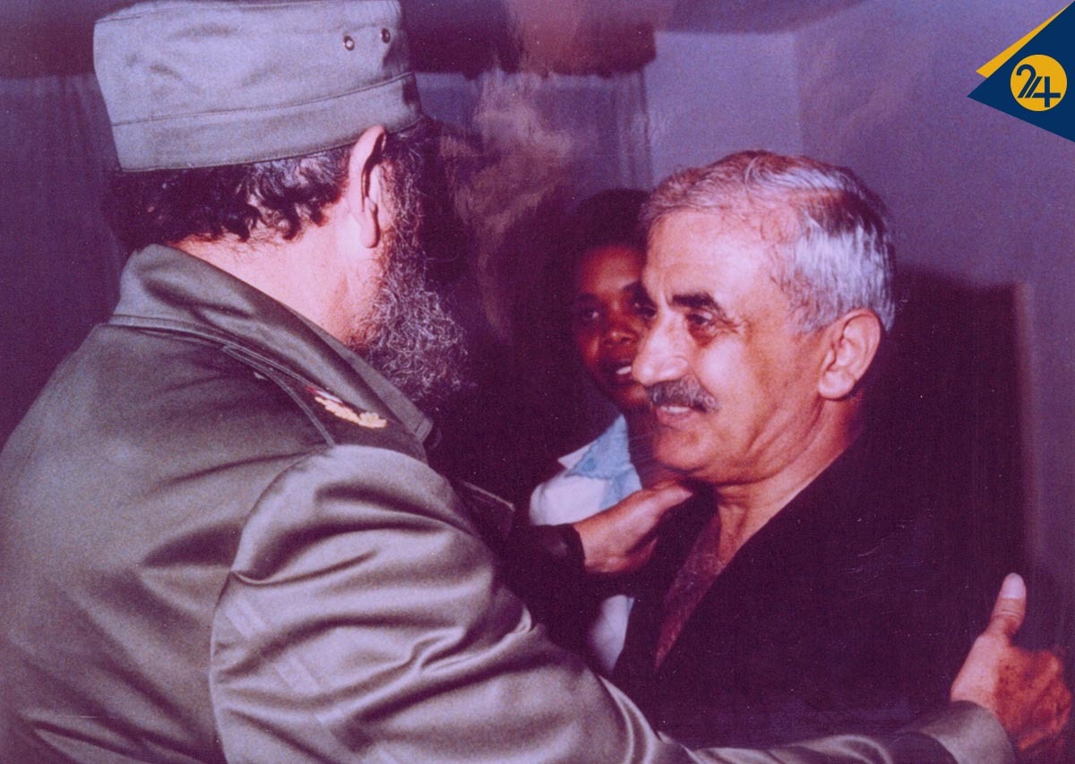 جورج حبش فیدل کاسترو جورج حبش فیدل کاسترو