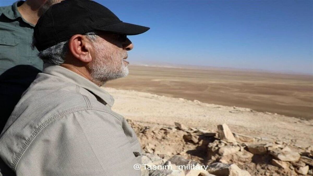 سردار قاآنی در شمال لبنان مشاهده شد!