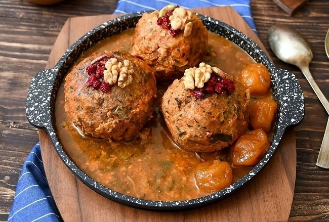 طرز تهیه کوفته سماق