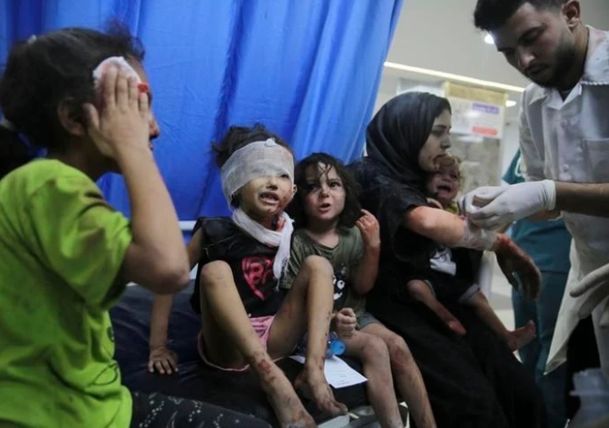ویدئویی از وضعیت وخیم یک بیمارستان در غزه