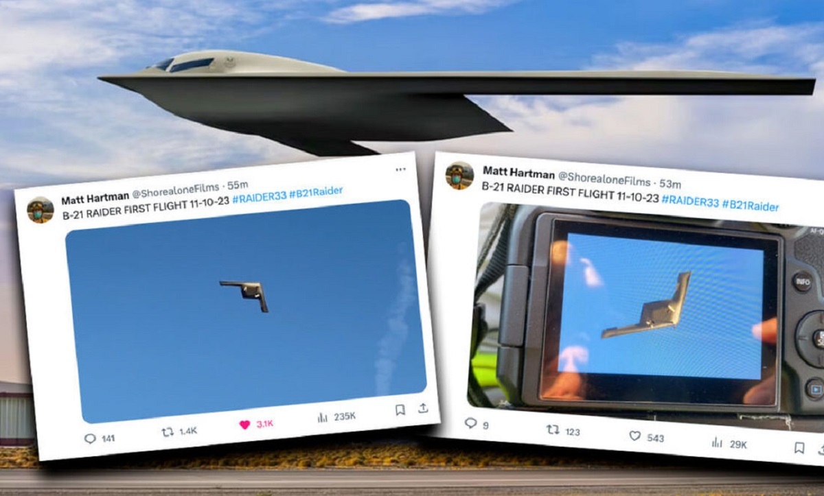 لحظه پرواز پیشرفته‌ترین بمب افکن نسل ششمی جهان