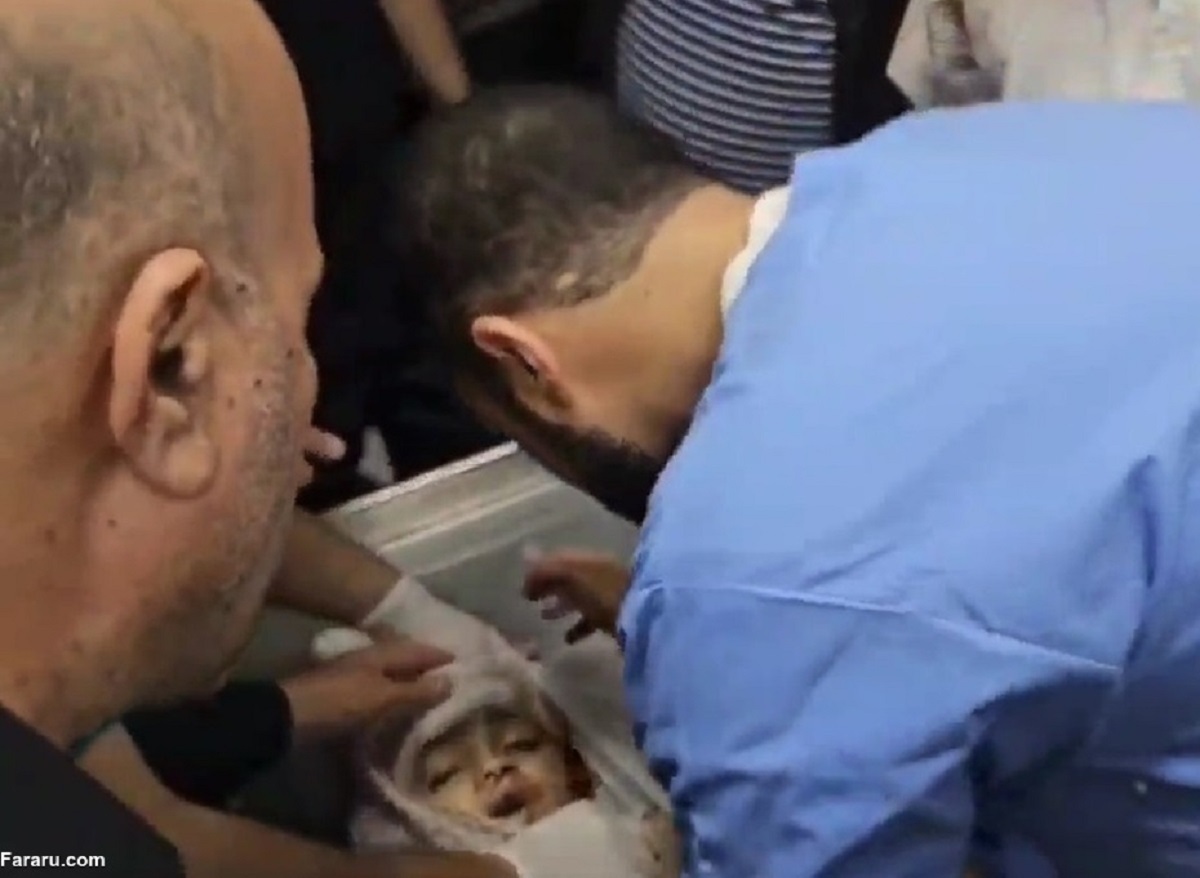 غافلگیر شدن پزشک فلسطینی با جنازه فرزندش در بیمارستان