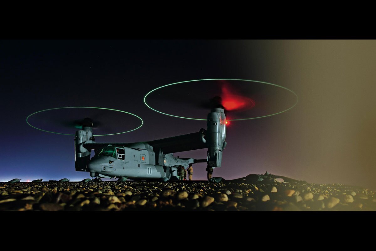 مشخصات هلیکوپتر ترابری وی-۲۲ آسپری