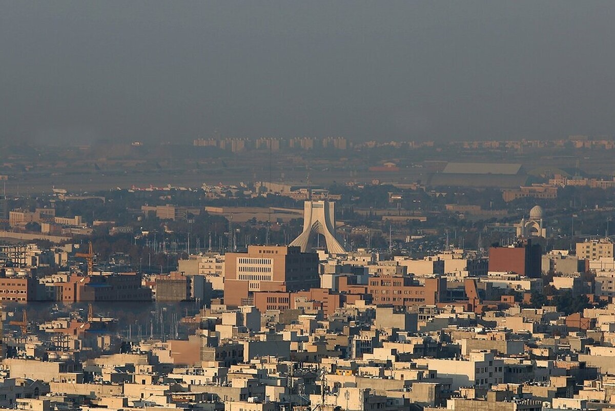 تصاویر باورنکردنی از اوج آلودگی هوای پایتخت