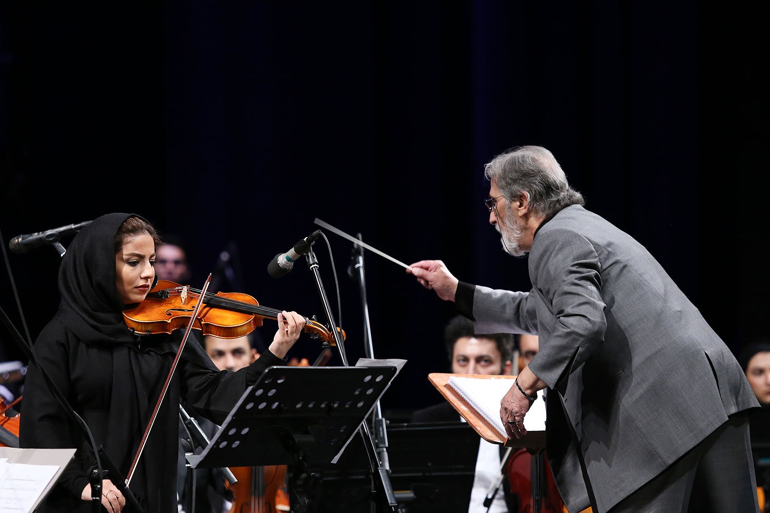 کنسرت ارکستر ملی در کاخ چهلستون اصفهان- تیرماه ۱۳۹۶