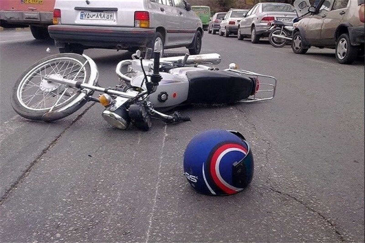 تصادف مرگبار موتورسیکلت با پراید در مشهد