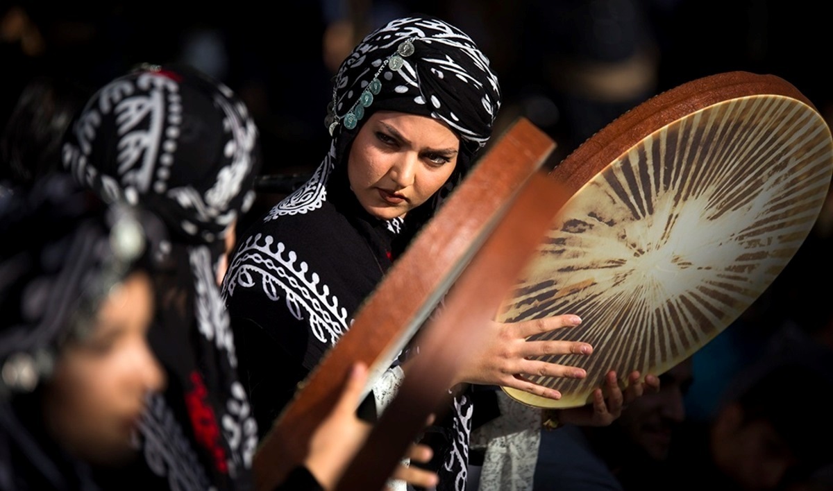 مراسم دف نوازی که وایرال شد! مراسم دف نوازی که وایرال شد!