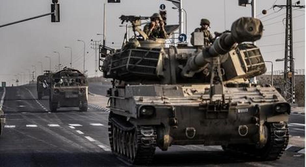 تانک های اسرائیل وارد غزه شدند