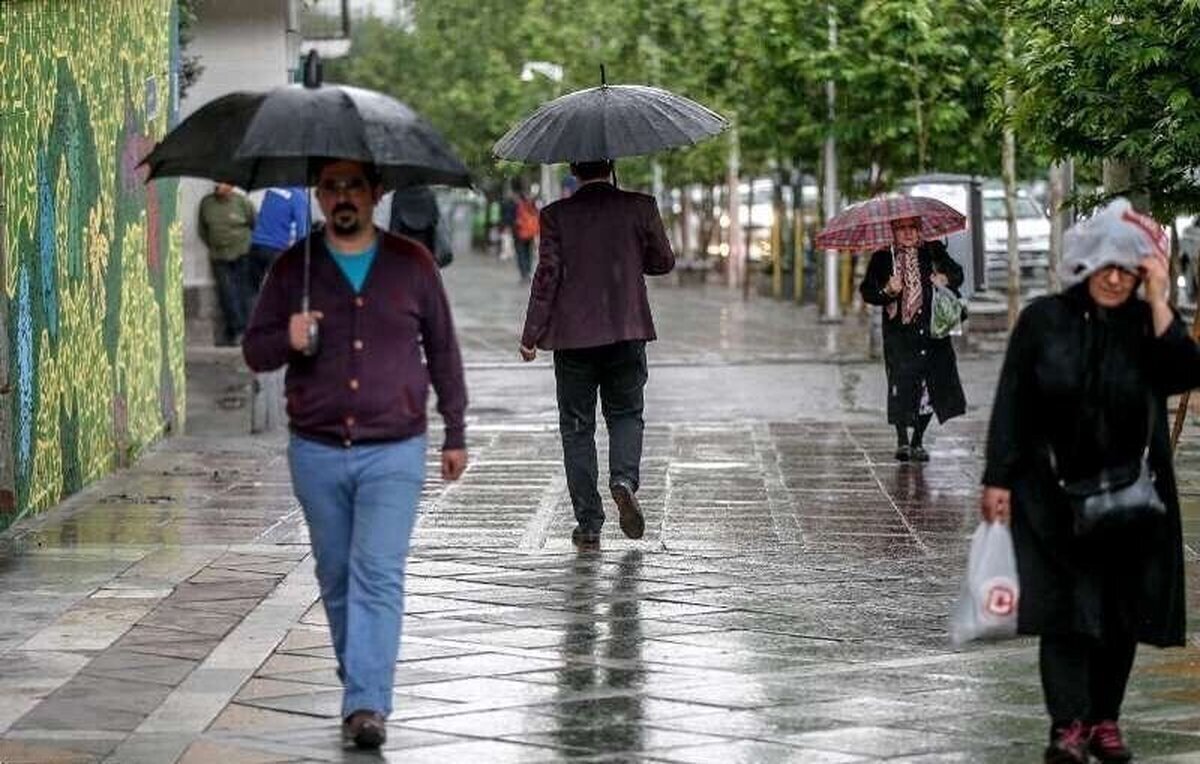 شروع بارش باران پاییزی/ اعلام سردترین شهر ایران با دمای ۲ درجه