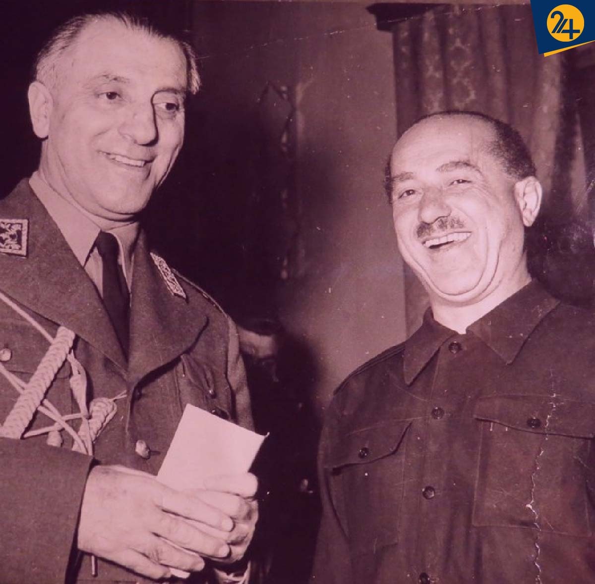 داود منشی زاده و فضل الله زاهدی