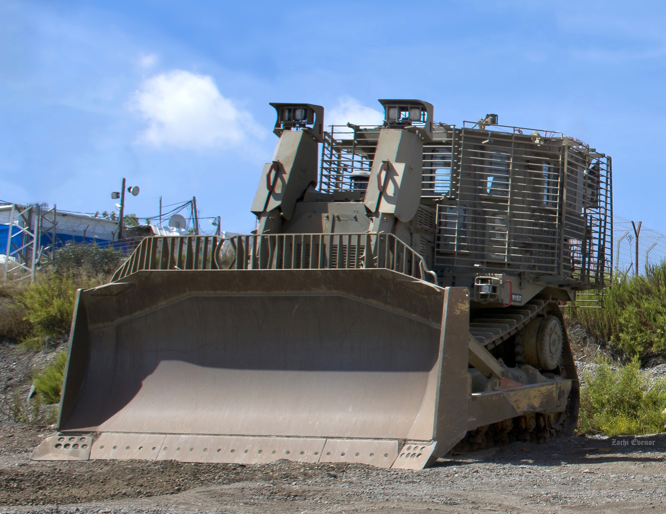 بولدوزر زرهی کاترپیلار D۹ اسرائیل