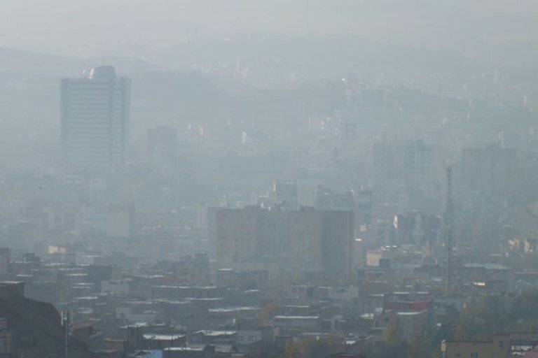ویدئویی از هوای عجیب و آلوده بندرماهشهر