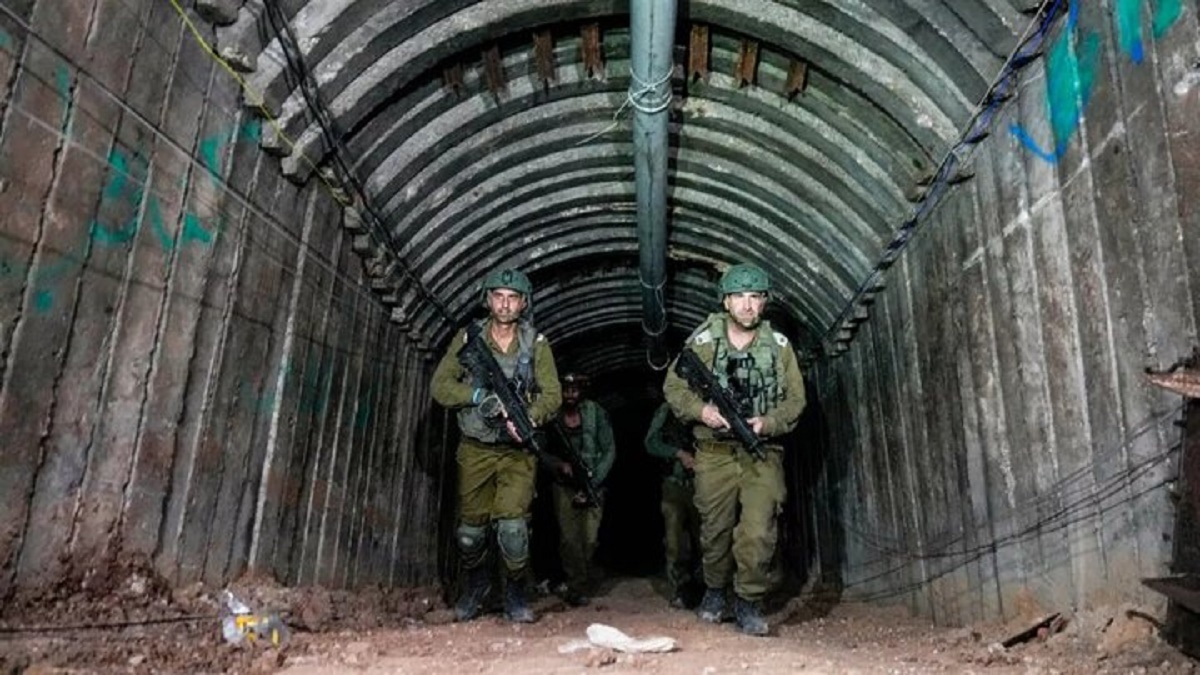 کشف تونل‌های مخفی حماس توسط ارتش اسرائیل