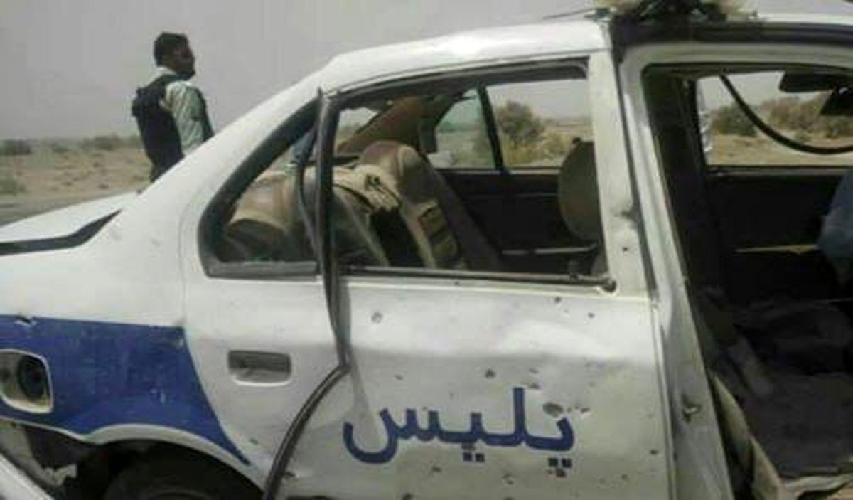 ویدئویی از حمله به ماشین فراجا با تله انفجاری در زاهدان