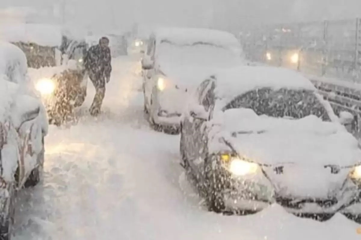 بارش برف نیم متری در ترکیه