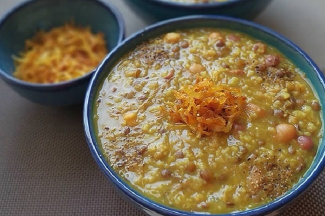 طرز تهیه یک آش پاییزی طرز تهیه یک آش پاییزی