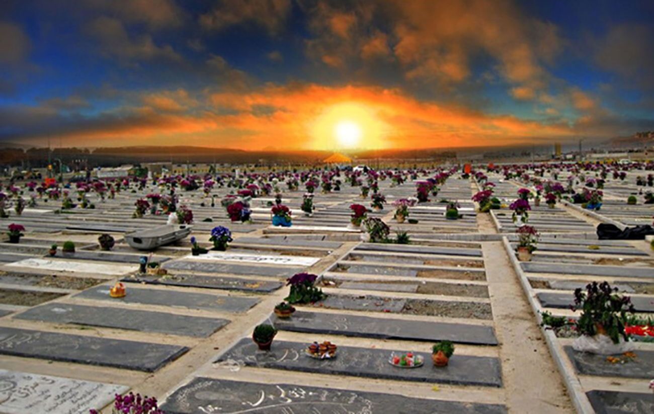 تصویر آموزش غسالی به دانشجویان در بهشت زهرا