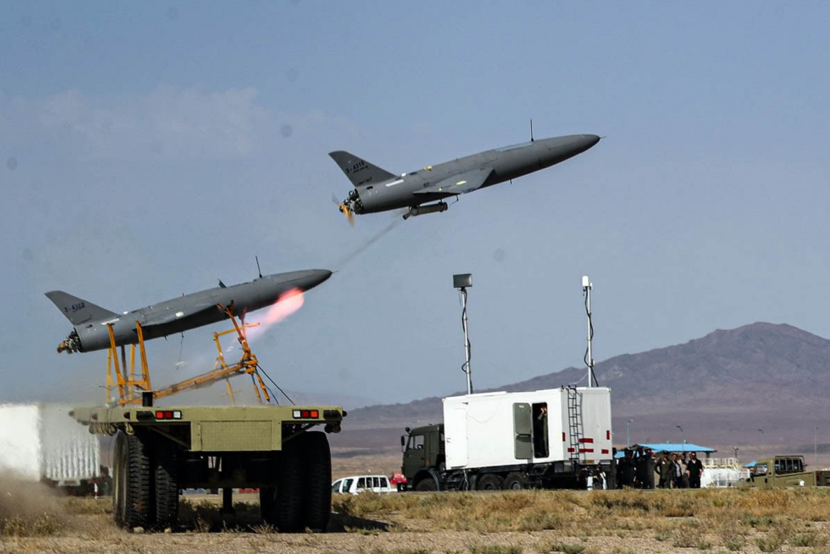 پهپاد ایرانی مورد هدف آمریکا قرار گرفت!