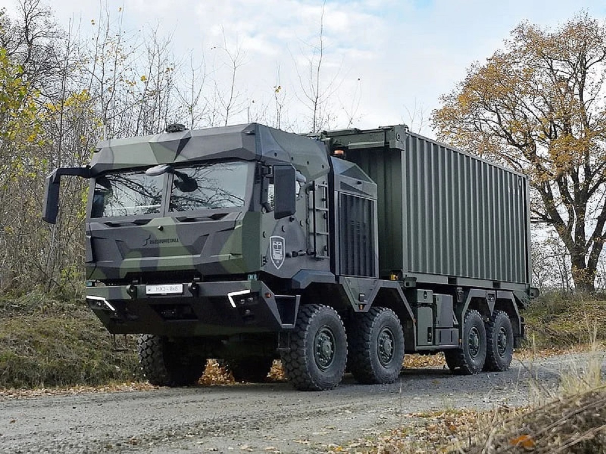 کامیون های نظامی تاکتیکی HX3 آلمان