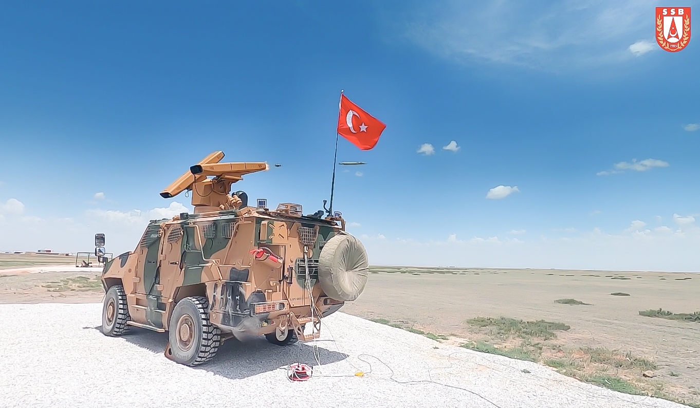 سامانه موشکی پدافند هوایی سونگور ترکیه