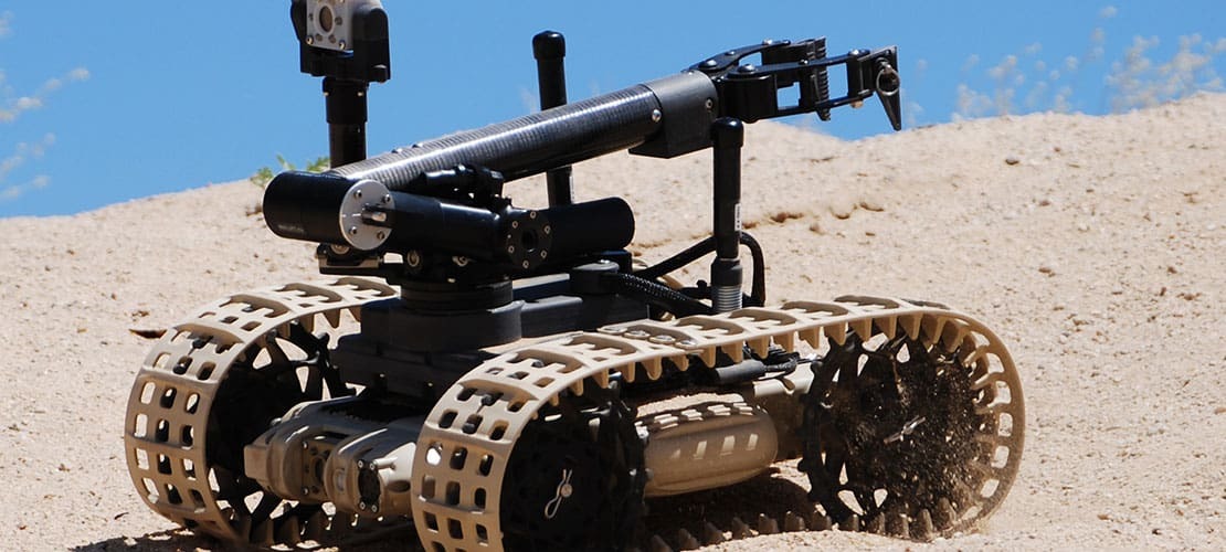 ربات شناسایی Dragon Runner