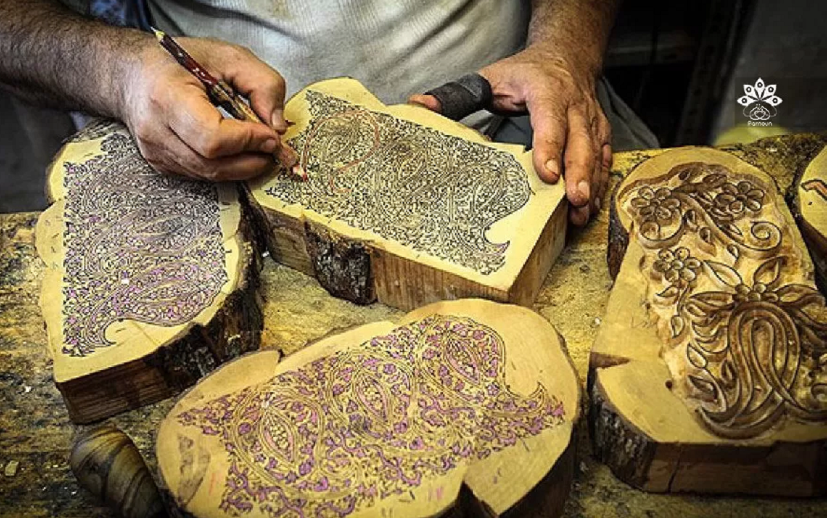 پلمب یک کارگاه قلمکاری در اصفهان که پر بازتاب شد!