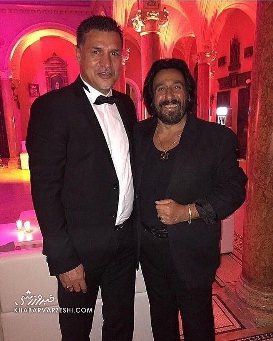 دیدار علی دایی و شهرام شب پره در آمریکا +عکس