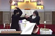 ویدیویی از حمله با چاقو به کشیش کلیسای آشوری در سیدنی